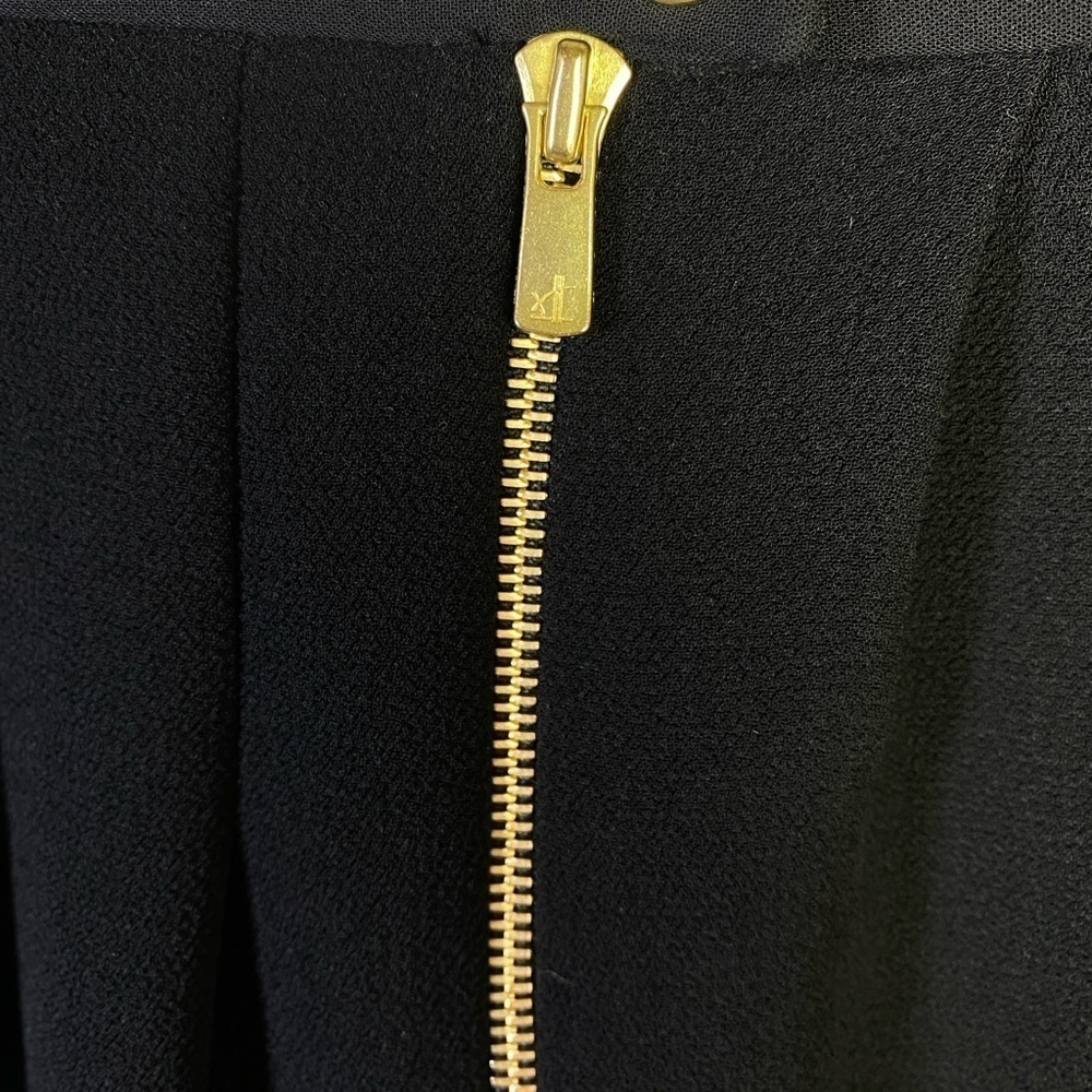 SANDRO Black Pleated Mini Skirt - Picture 7 of 7